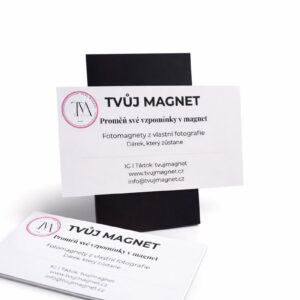 Reklamní magnetická vizitka s vlastním potiskem